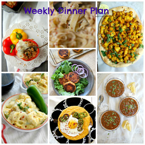 Weekly Meal plan