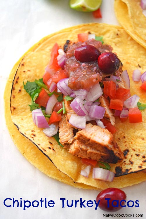 Chipotle Turkey Tacos