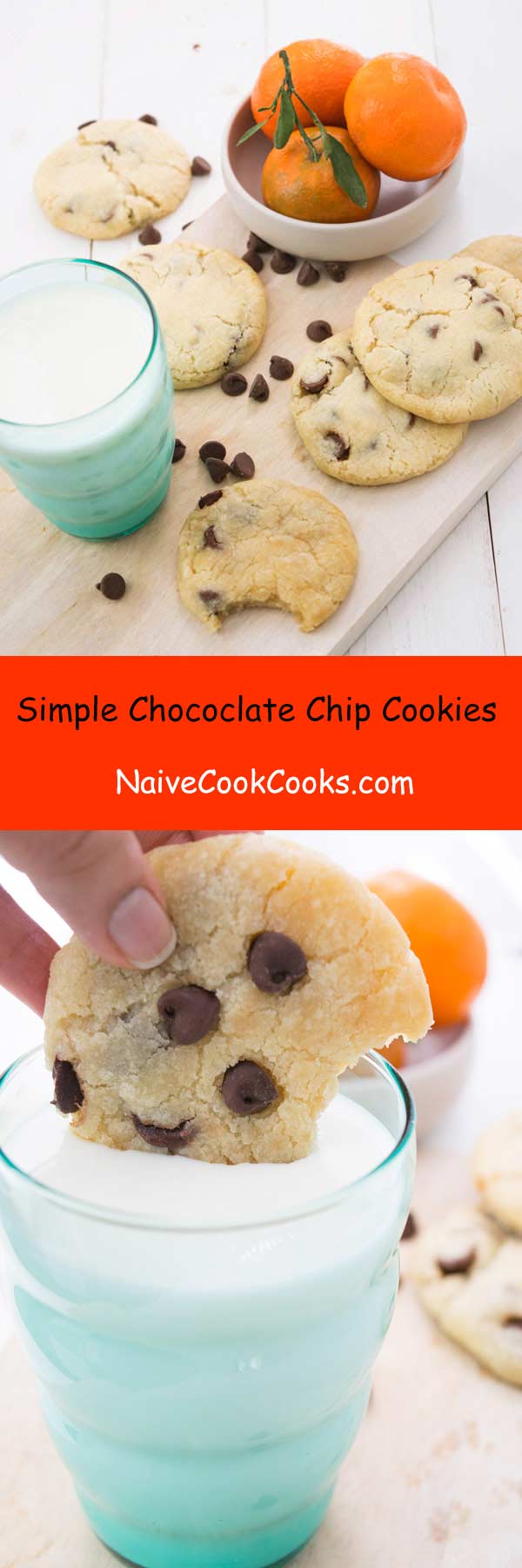 simple chocolate chip cookies