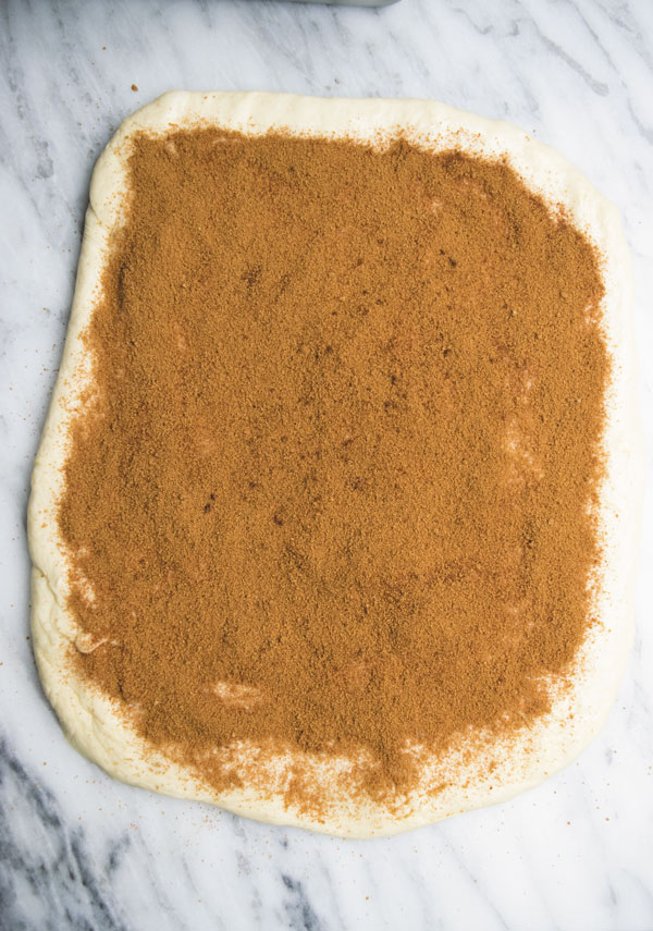 cinnamon sugar mixture for cinnamon swirl sandwich bread