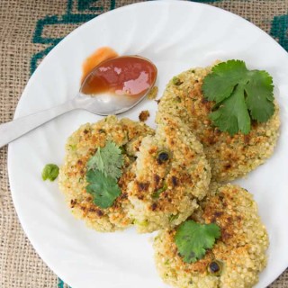 ready to eat spiced quinoa patties 1