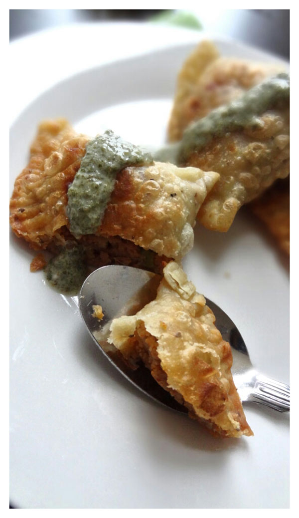 Vegetarian Potato Samosa