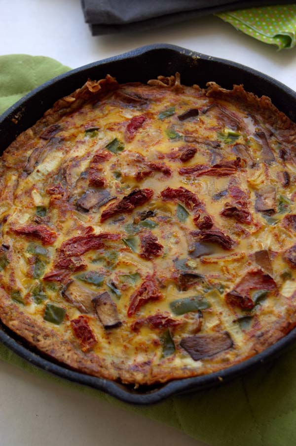 Hashbrown Crust Quiche