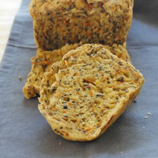 carrot sesame bread