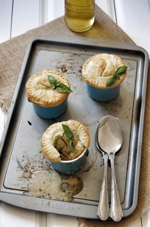 A Tray of Vegetarian Pot Pie