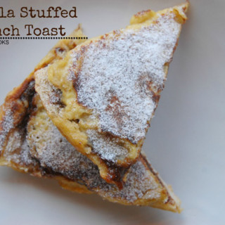 Nutella Stuffed French Toast