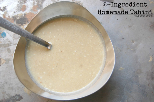 How To Make Homemade Tahini