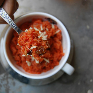 low fat gajar halwa