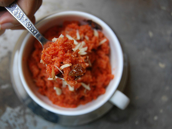 low fat gajar halwa