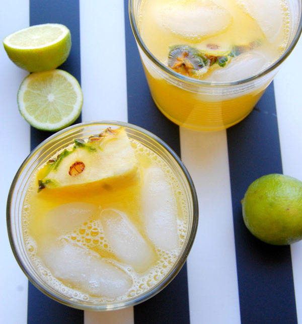 pineapple agua fresca