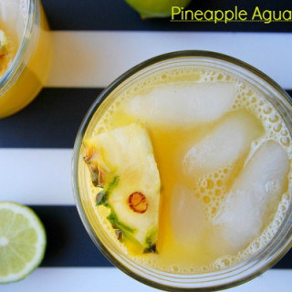 pineapple agua fresca
