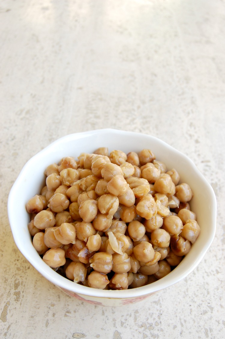 Chick Peas for Spicy Sun Dried Tomato Hummus