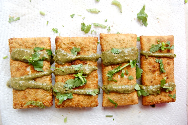 Cheesecake Factory Avocado Egg Rolls With Cashew-Cilantro Sauce