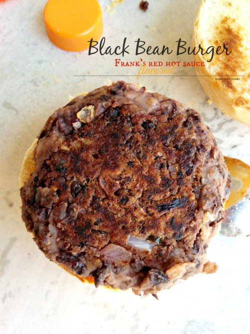 Spicy Black Bean Burgers - Veggie Burger Patty