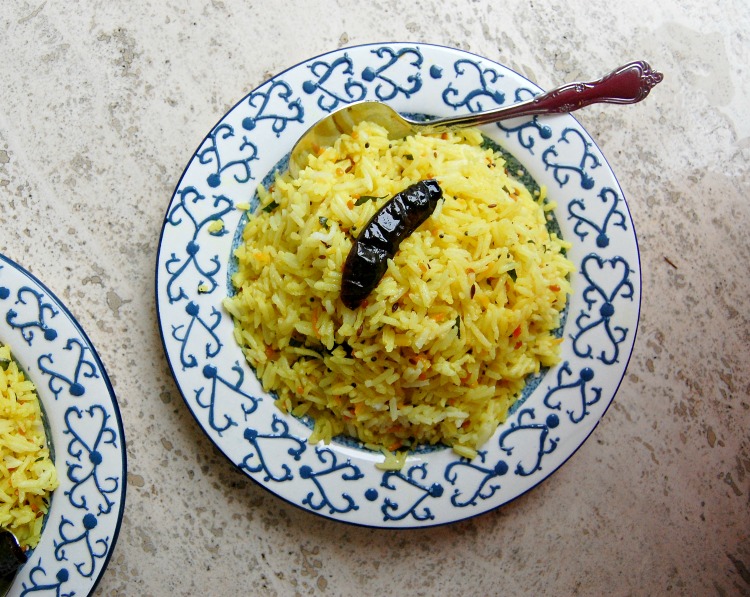 South Indian Rice - Lemon Rice