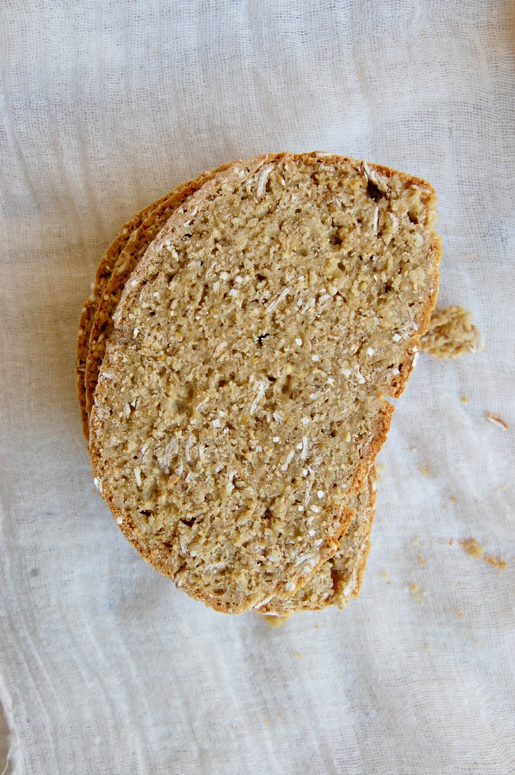 Grainy and Dense Multi Grain Beer Bread