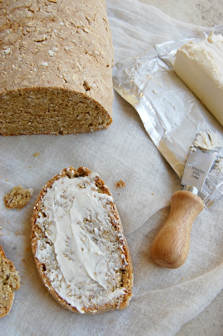 Multi Grain Beer Bread ready to eat