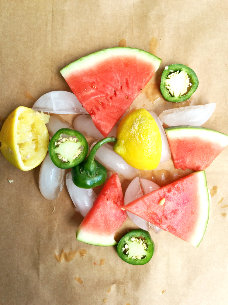 Jalapeno Watermelon Lemonade Ingredients