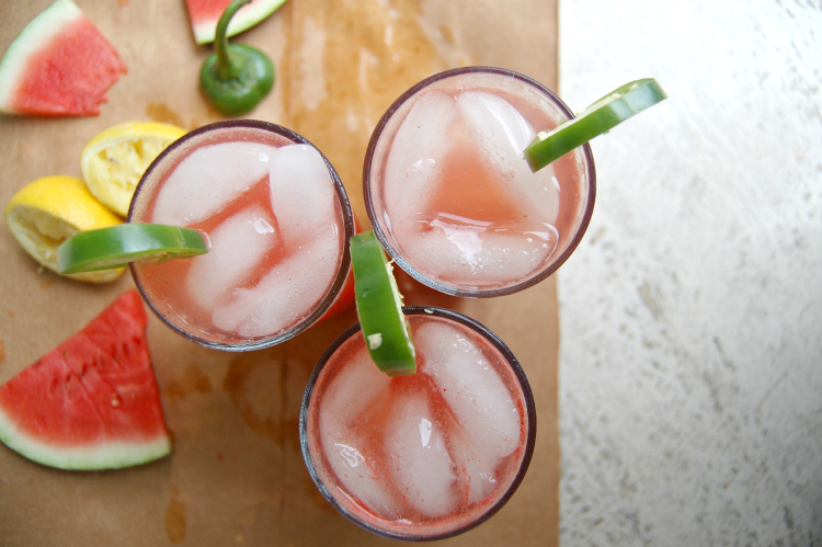 Watermelon Jalapeno Lemonade