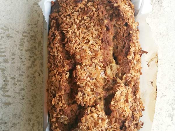 5 Banana Coconut Banana Bread