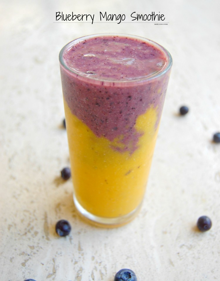 Blueberry Mango Smoothie