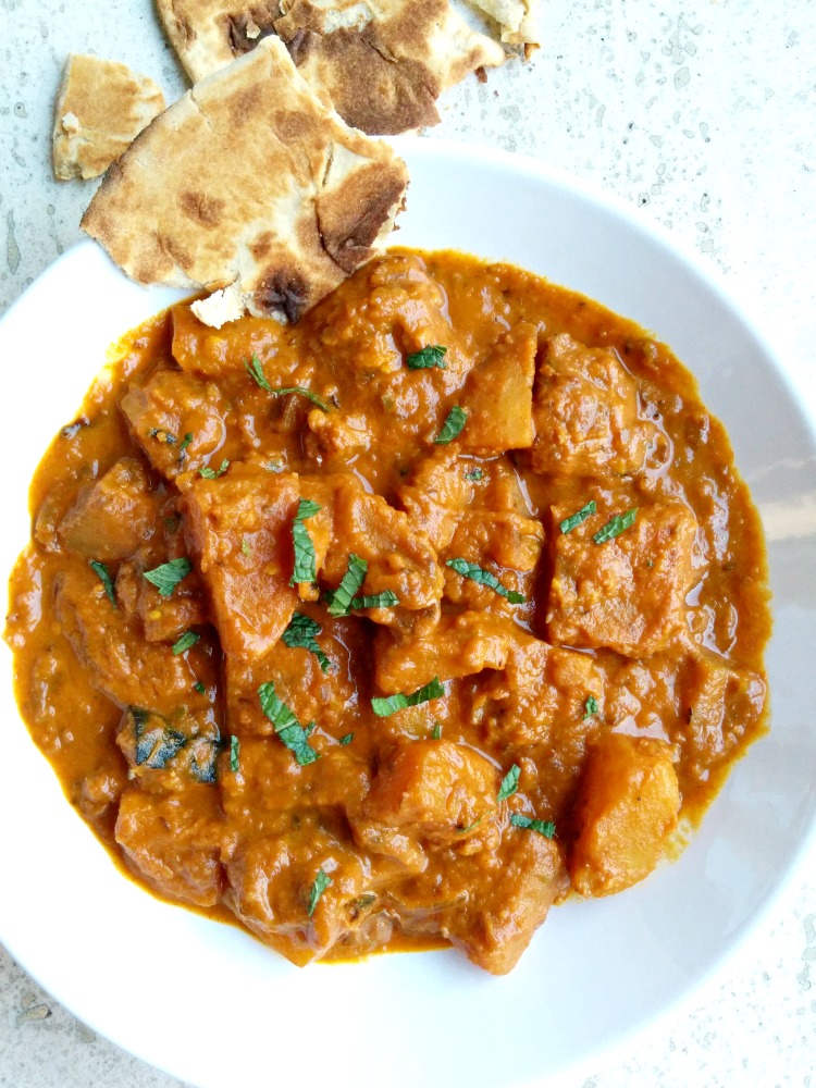 Dum Aloo in Coconut Gravy