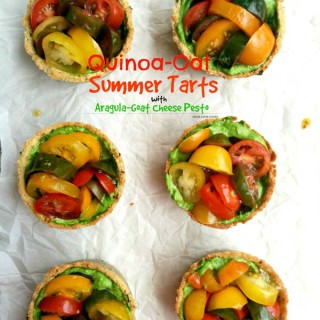 Quinoa Heirloom Tomato Tart