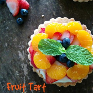 Cheesecake Pudding Fruit Tart