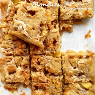 Pineapple Marshmallow Blondies