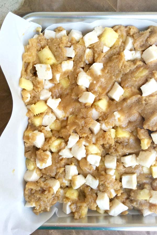 Ready to Bake Pineapple Marshmallow Blondies bar