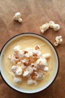 Popcorn Vanilla Pudding