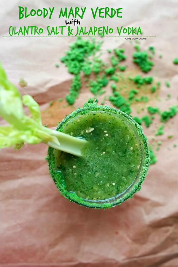 Green Bloody Mary (Tomatillo Bloody Mary Mix)