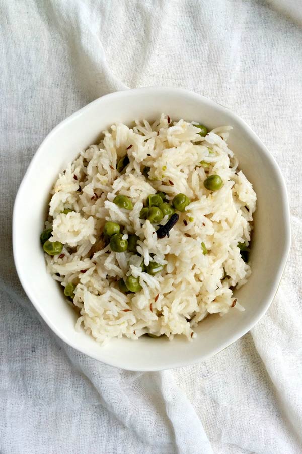 Pea Pulao - Matar Pulao