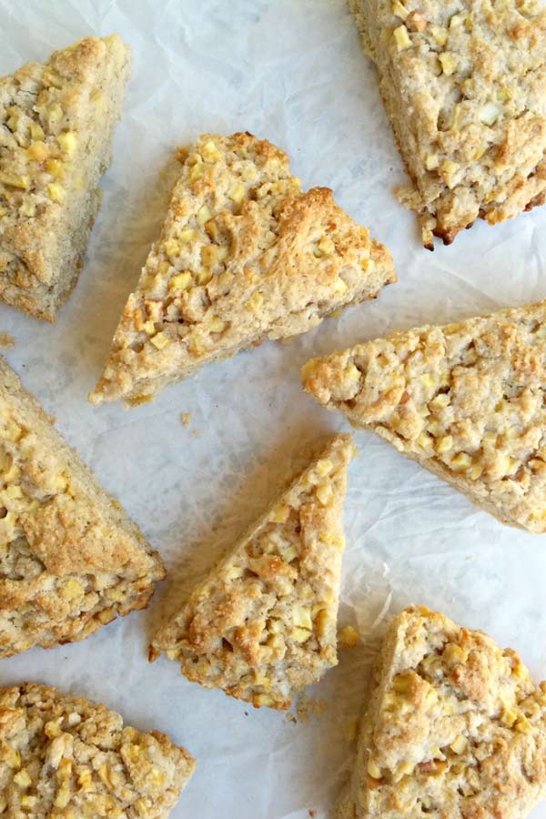 Sliced Baked Apple Scones