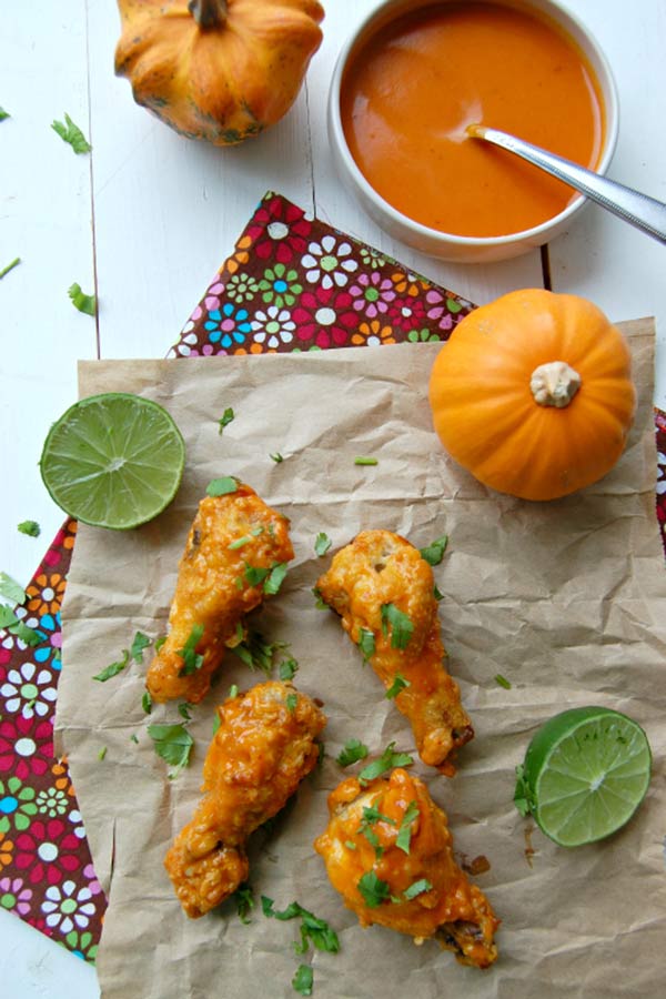 Oven Baked Buffalo Chicken Wings Ready for Football Season