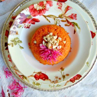 Boozy Carrot Halwa