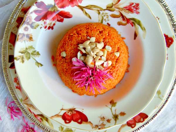 Boozy Carrot Halwa