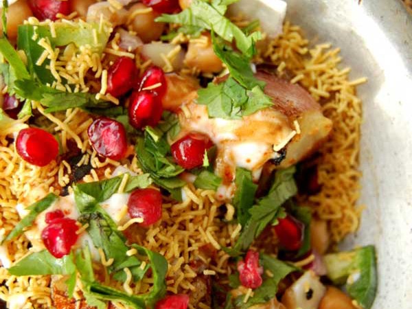 Hot Potato Chickpea Chaat