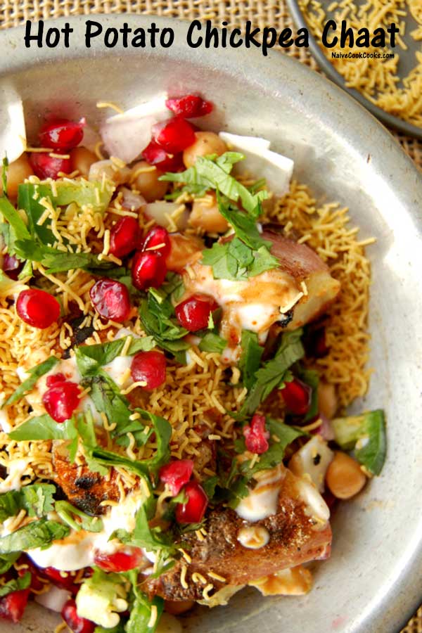 Hot Potato Chickpea Chaat