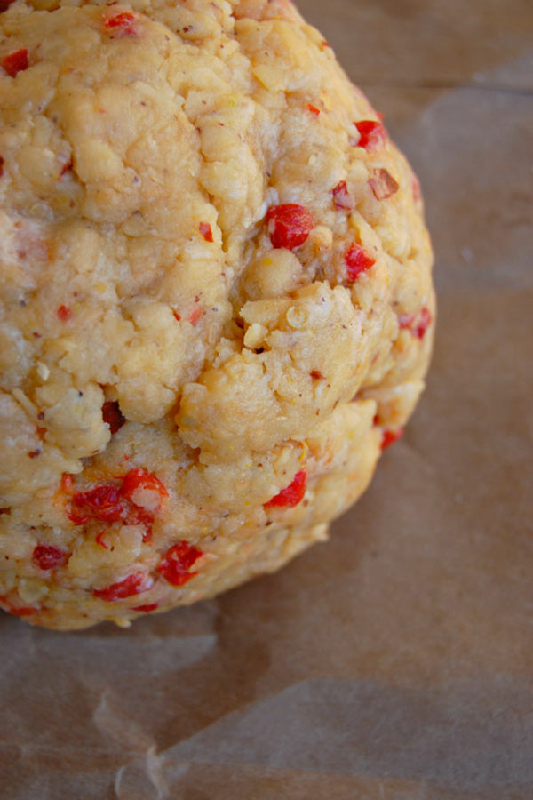 Piment -Cheese Squares Dough