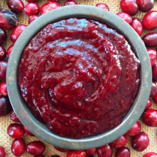 Red Wine Cranberry Habanero Sauce