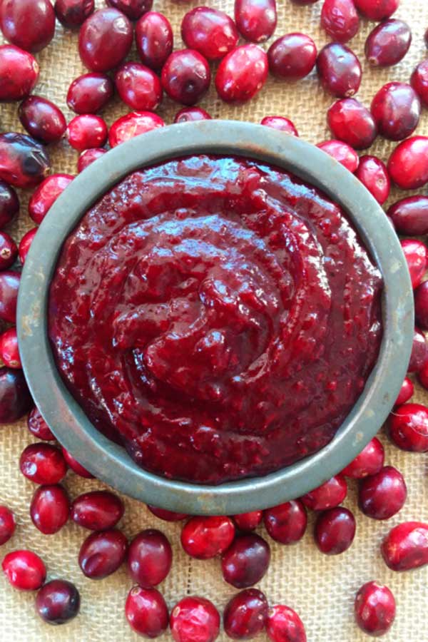 Red Wine Cranberry Habanero Sauce