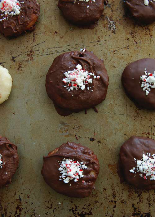 Homemade Peppermint Patties Drying