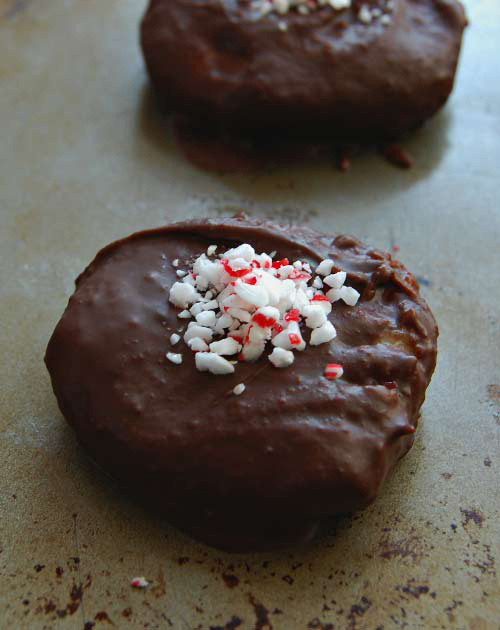 Homemade Peppermint Patties Ready For a Bite