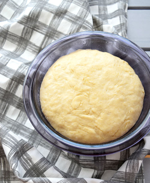 Chocolate Cinnamon Roll Cake Dough.