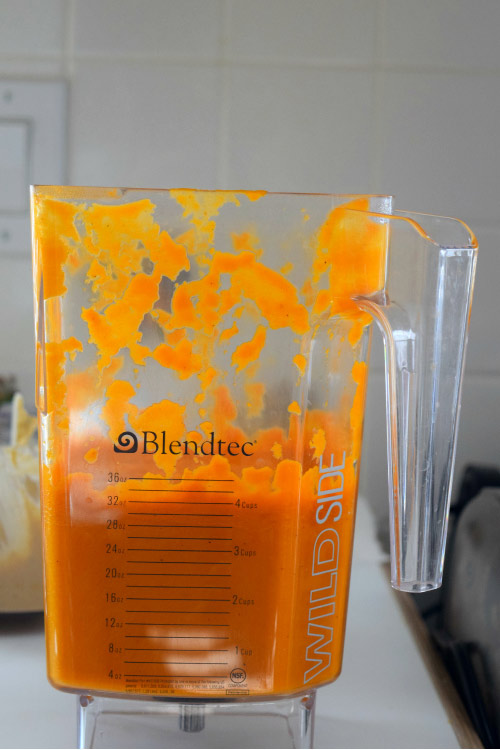 BlendTec Blender used to Make Creamy Tomato Soup