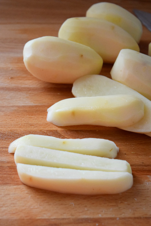 How to Make Oven Baked Crispy Cajun Fries Step 2