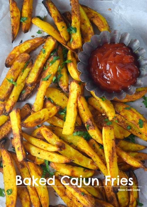 How to Make Oven Baked Crispy Cajun Fries