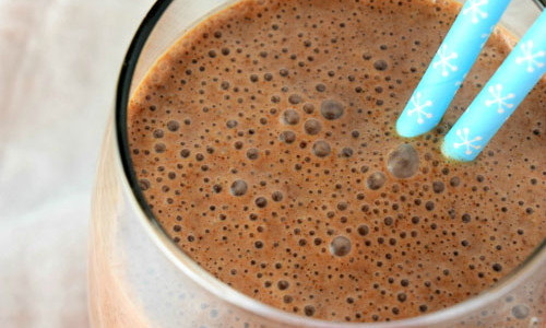 Oatmeal Nutella Smoothie