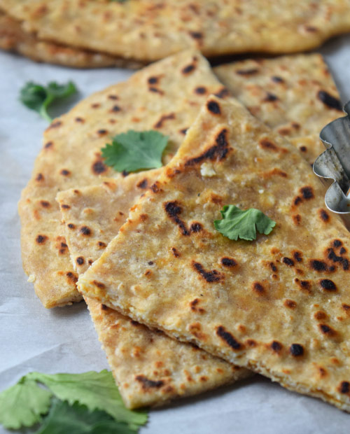 Ready to Serve Paneer Parantha (Indian Cheese Stuffed Flatbread)